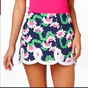 Lilly Pulitzer Yum Yum Tate Embroiled Mini Skirt